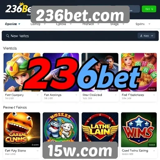 Jogos disponíveis no site 236bet com alta variedade